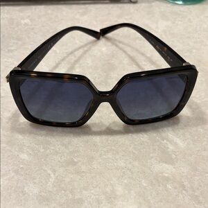 Tiffany & Co. Tortoise and Blue Sunglasses